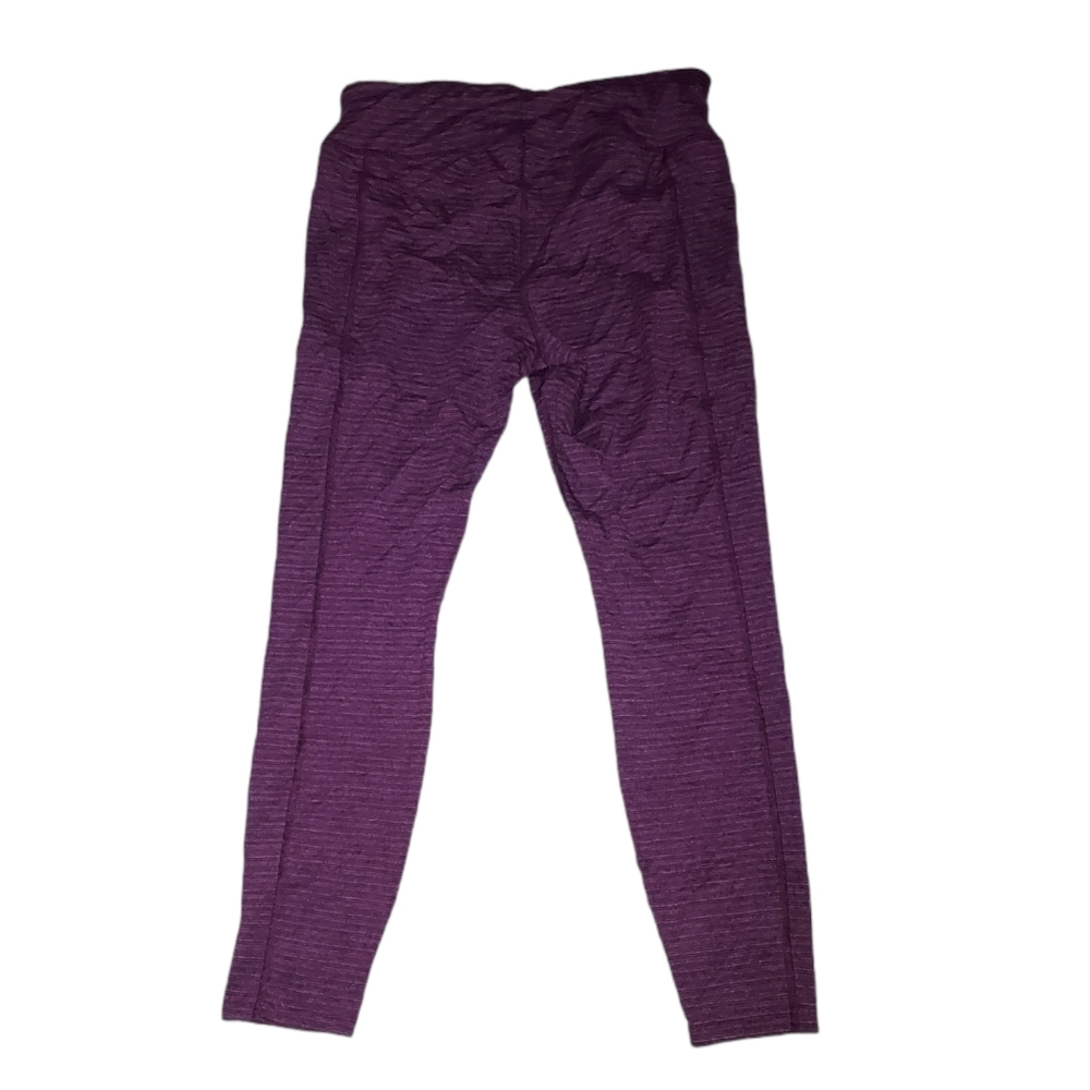 Athletic Works L Leggings Purple Woman Pants